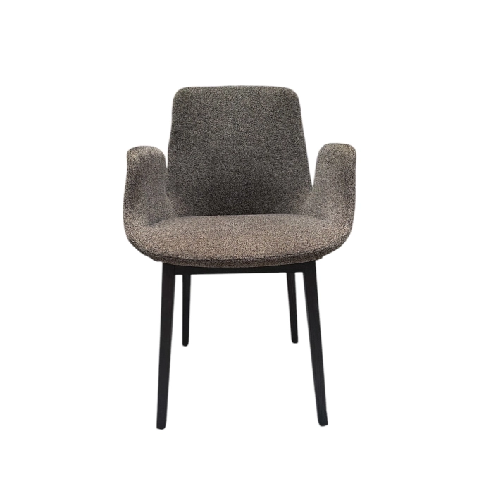 Chaise Occasion VENTURA Gris/Noir piètement Noir POLIFORM