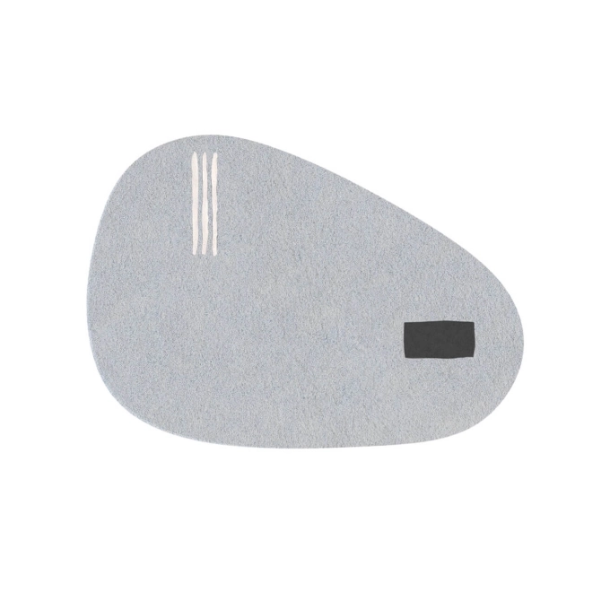 Rug ONIGIRI 255x183 Grey TACCHINI