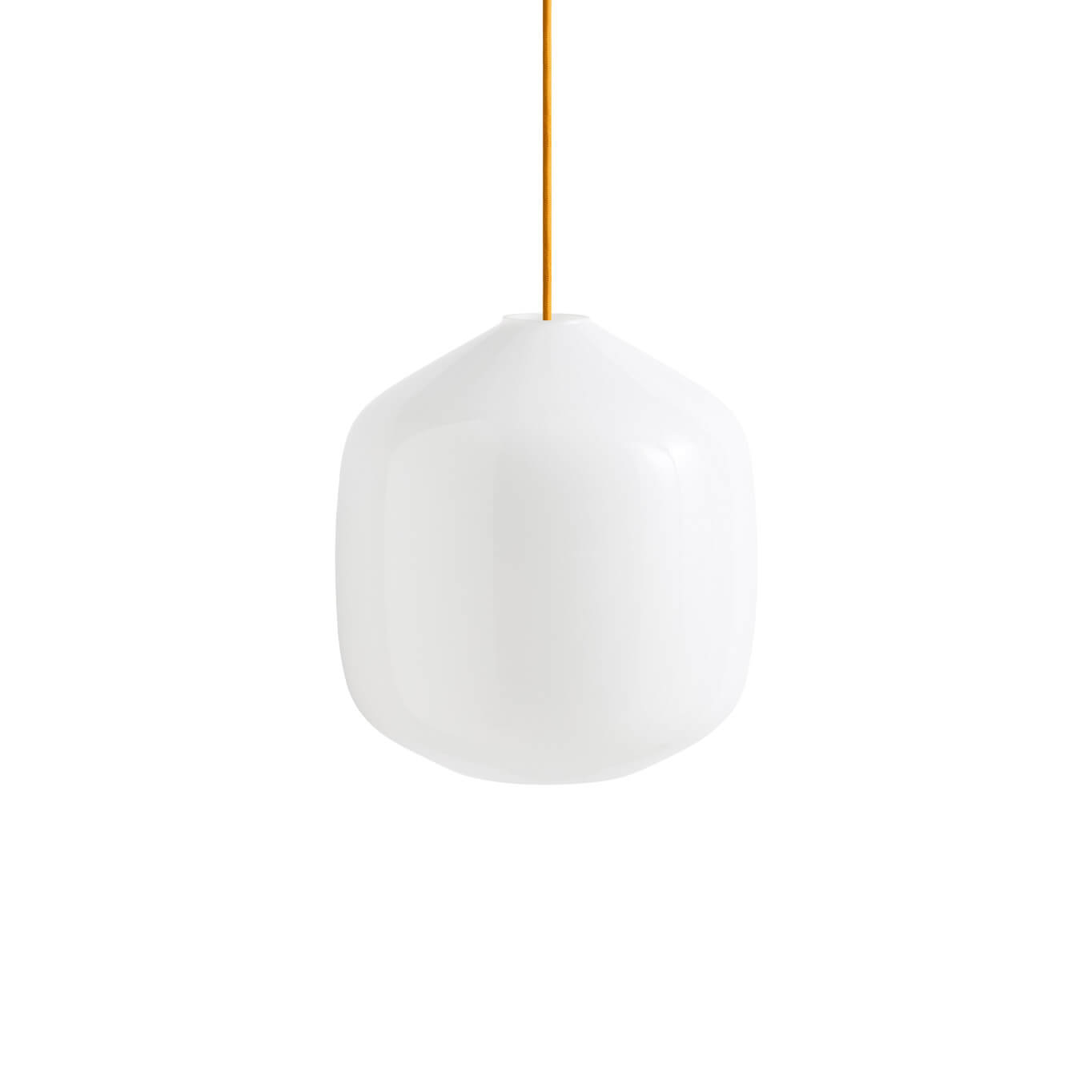 ASPEKT BUOY GLASS PENDANT 300 Cordon Jaune Ambre HAY