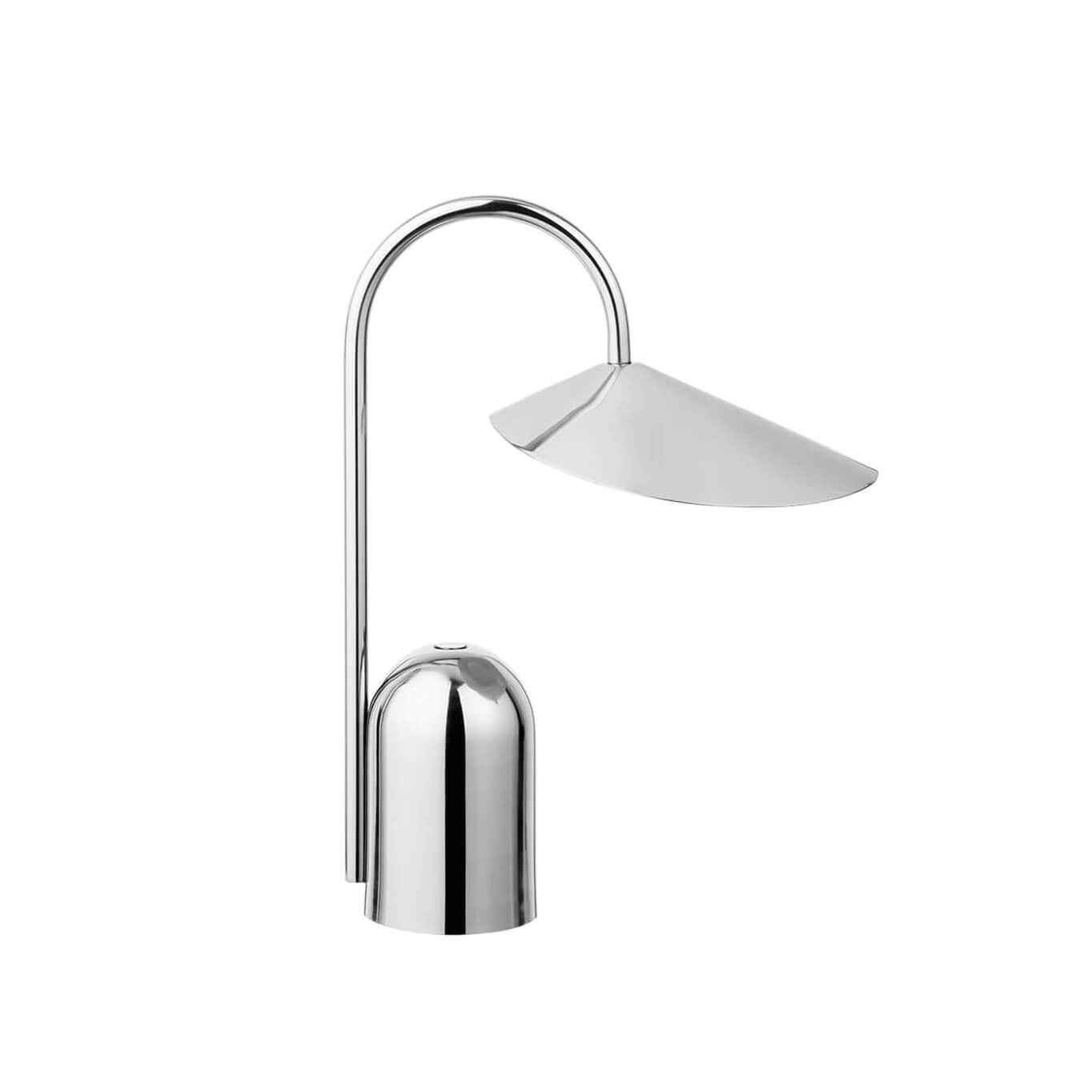 Lampe à poser ARUM Portable Inox FERM LIVING