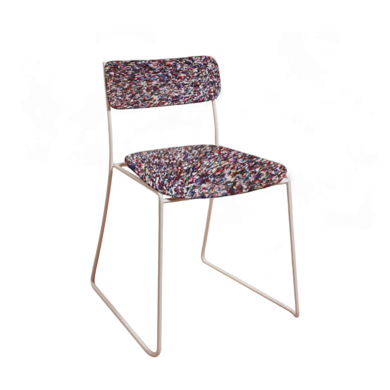 Dining Chair SEN 95,6 Plastic Multicolor/ white NOMA