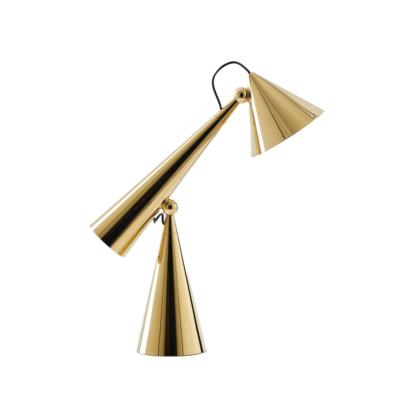 Lampe à poser POSE LED Or TOM DIXON