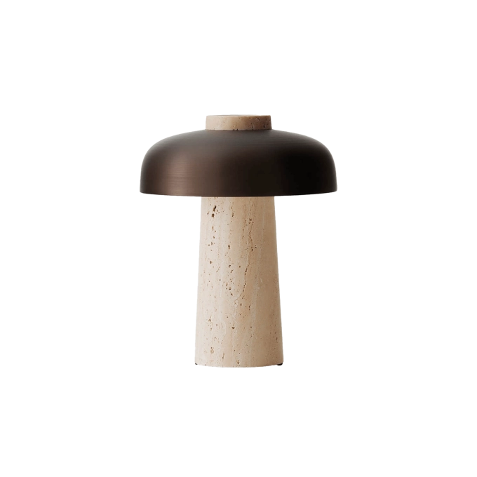 Lampe sans fil REVERSE PORTABLE Laiton bruni AUDO COPENHAGEN