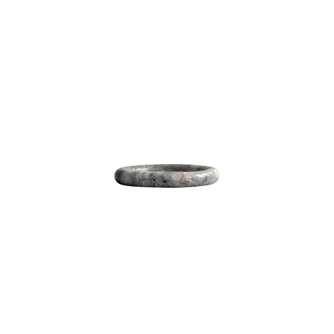 Tray, Dish ENKAI TRAY mini Silver travertine 101 COPENHAGEN