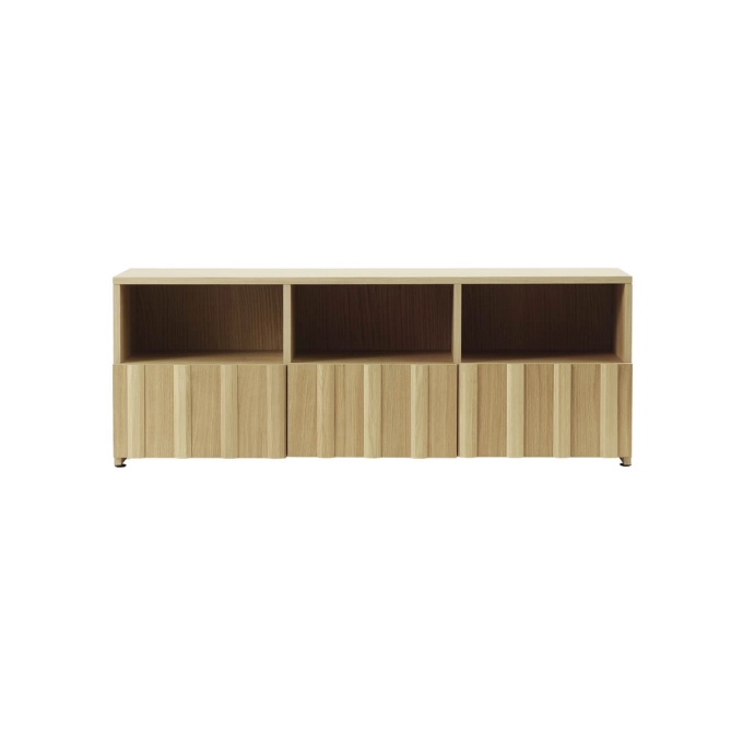 Meuble de rangement RIB LOW Chêne Naturel NORMANN COPENHAGEN
