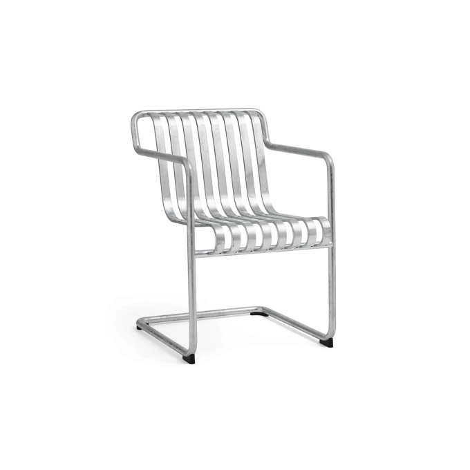 Chaise extérieure PALISSADE CANTILEVER Dining  Galvanisé HAY