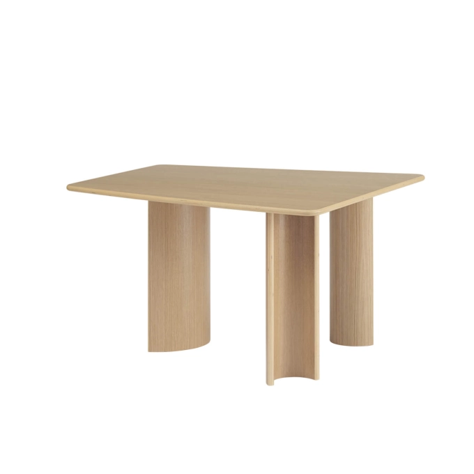 Dining Table RE-NORM 130x120 Oak veneer MUUTO