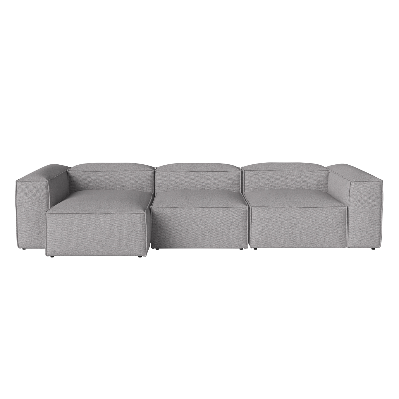 Sofa COSIMA Chaise Longue Left 340x120 Monza Light Grey BOLIA