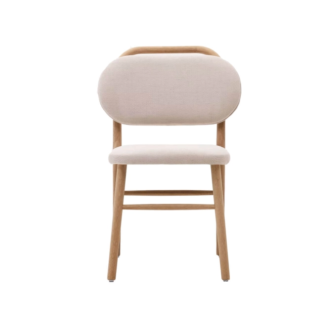 HELDA Chenille Beige Chêne KAVE HOME