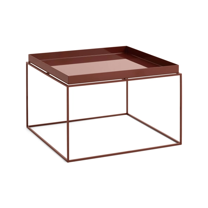 Coffee Table TRAY 60 x 60 Chocolate HAY