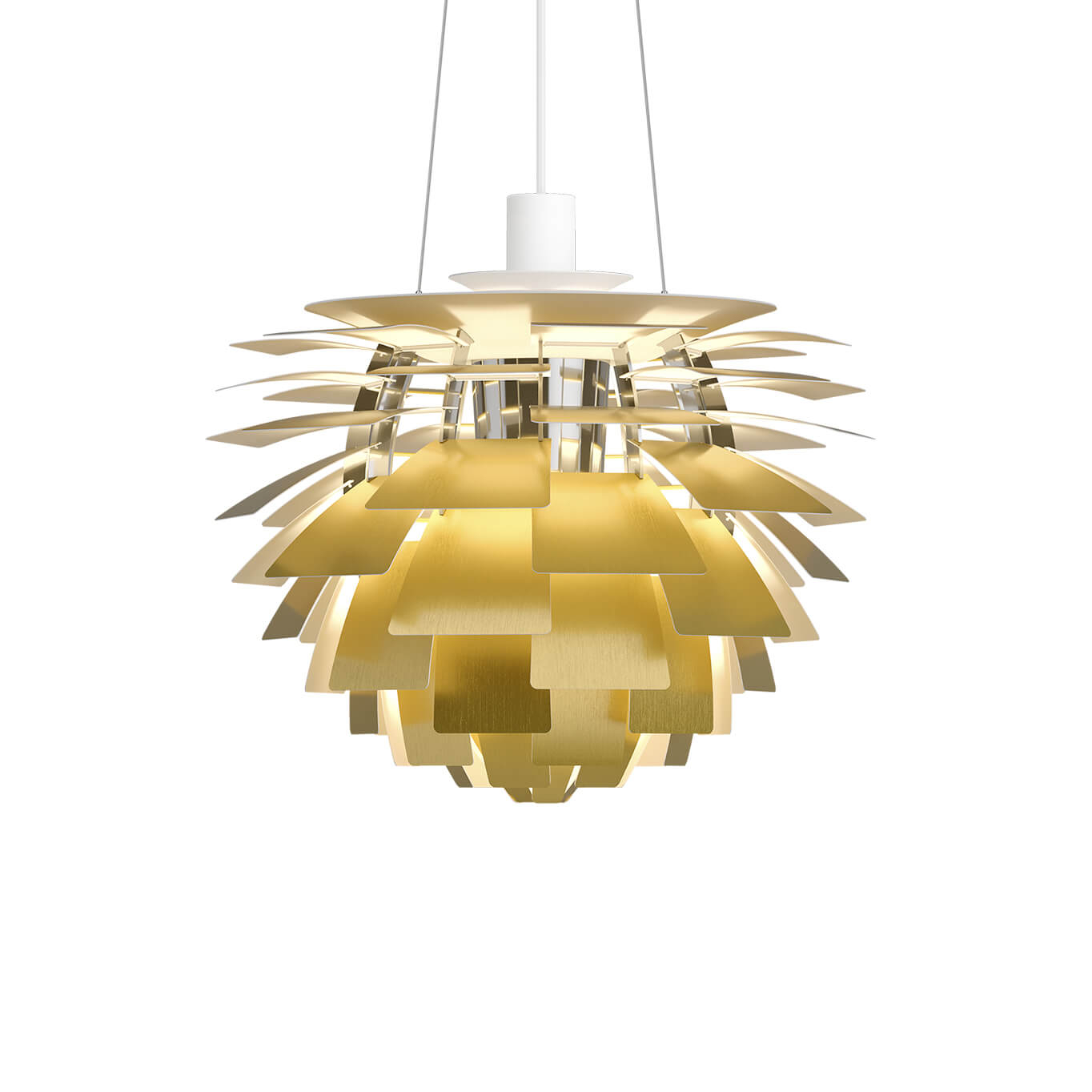 Suspension PH ARTICHOKE Ø48 Laiton LOUIS POULSEN