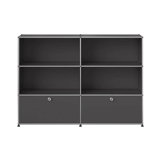 Meuble de rangement USM HALLER M65 Anthracite USM HALLER