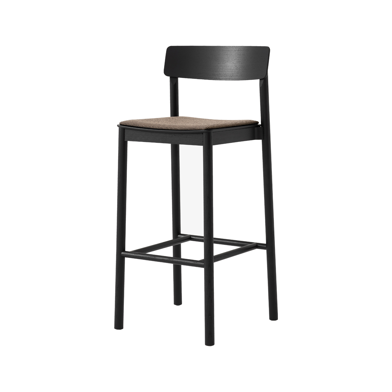 Bar Stool BETTY TK17 Black ash / Fuse 0351 AND TRADITION