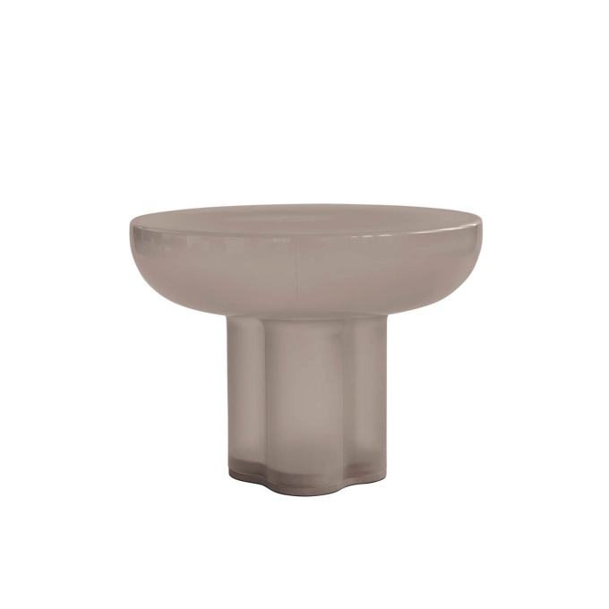Coffee Table CROWN LOW Smoked desert glass 101 COPENHAGEN