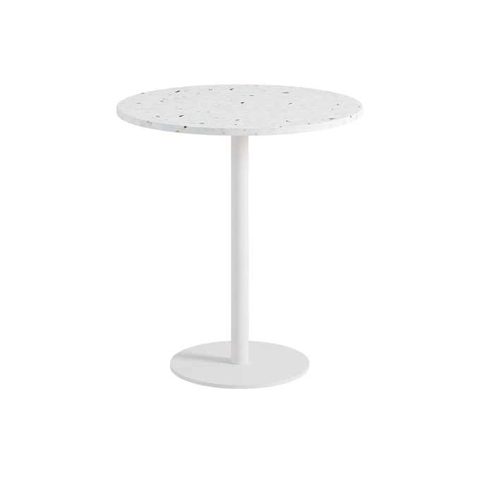 Table MOKA Venezia/Blanc Crème Ø 70 TIPTOE