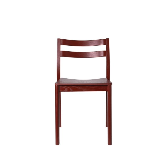 Chaise BODA Marron Rouge FERM LIVING