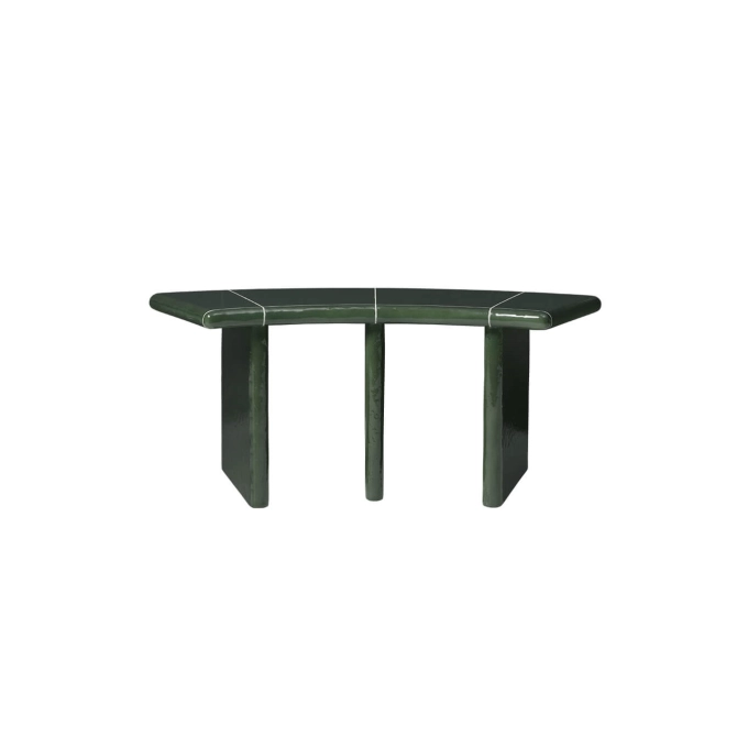 Outdoor Bench DEYA W 110 Dark Green FERM LIVING