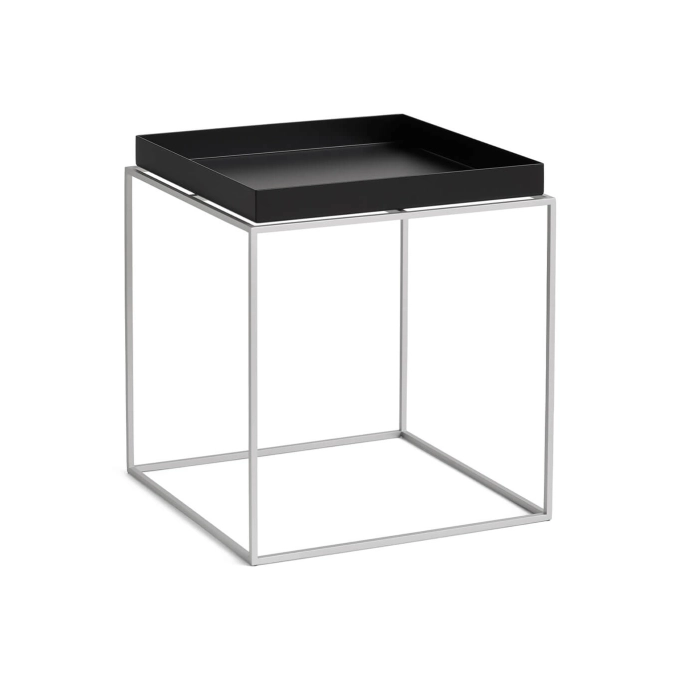 Table basse TRAY 40 x 40 Noir HAY