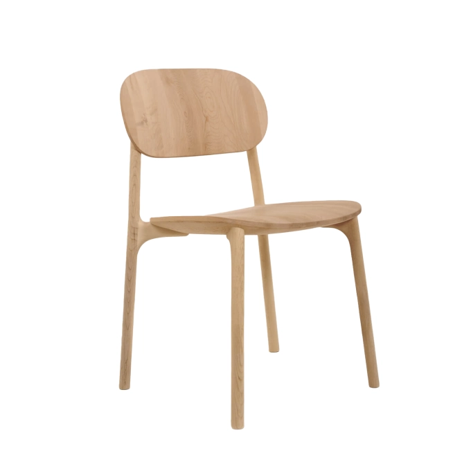 Chaise UNNA reshma III Chêne blanc ZANAT