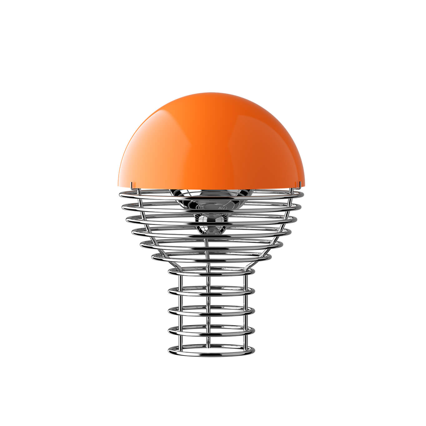 Lampe sans fil WIRE PORTABLE Ø 18 Orange VERPAN