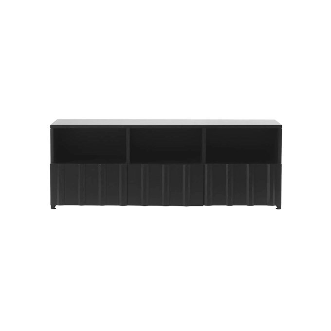 Storage Unit RIB LOW Black Oak NORMANN COPENHAGEN