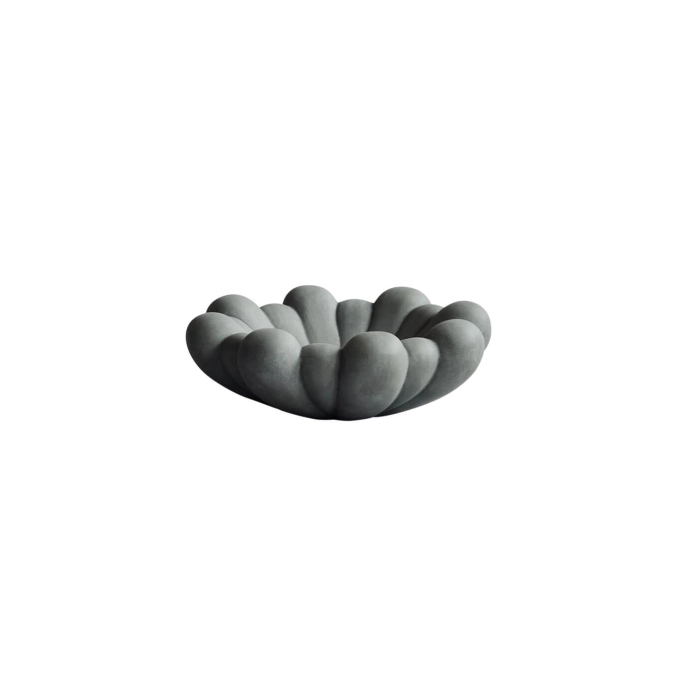 Table Centrepiece BLOOM TRAY medio Dark grey 101 COPENHAGEN