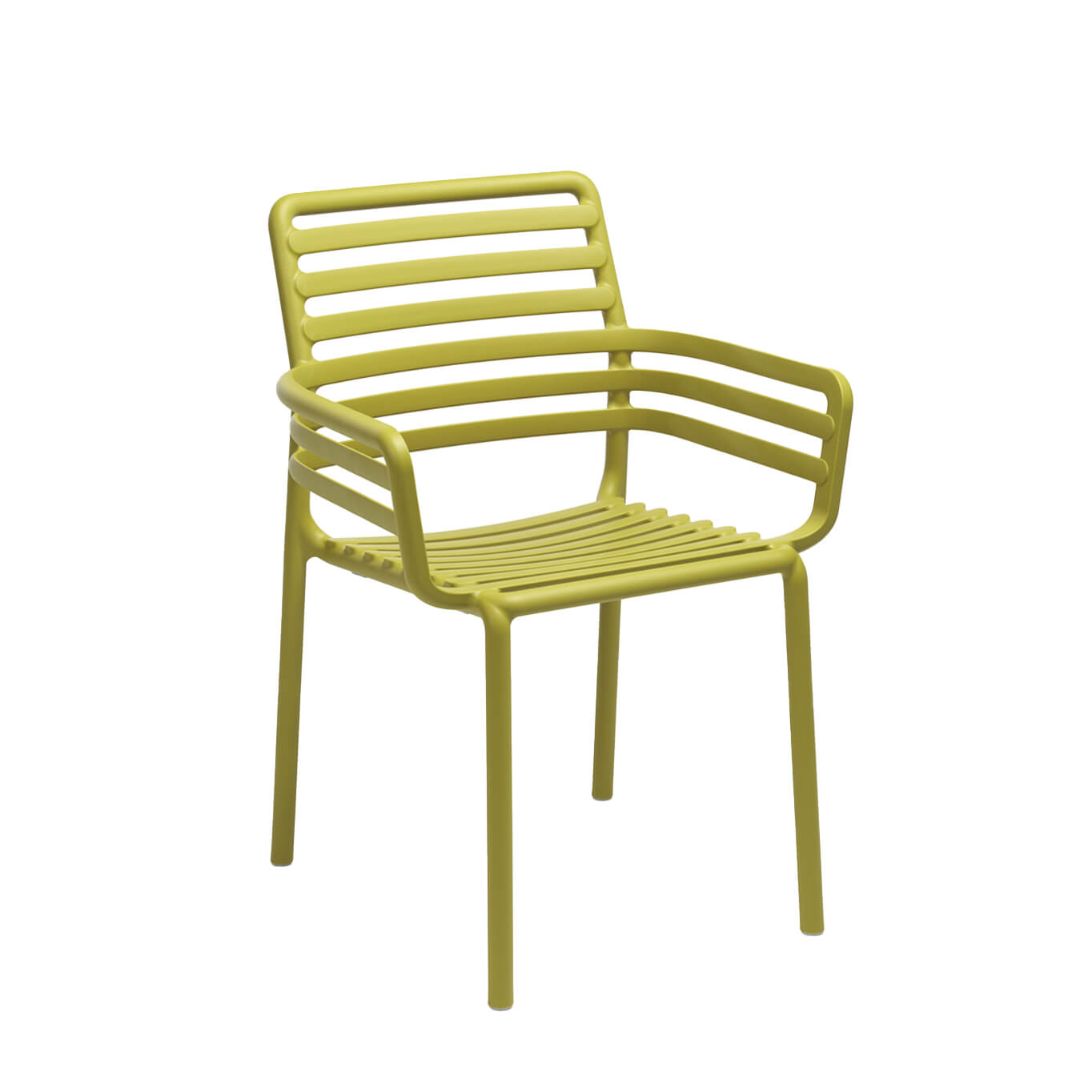 Chaise extérieure DOGA BISTROT avec accoudoirs Poire NARDI