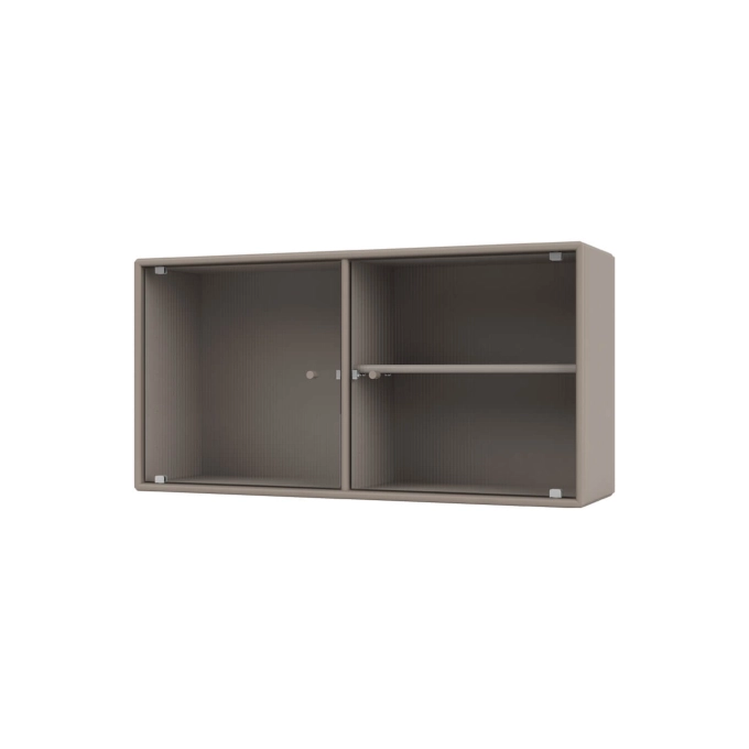 Storage Unit RIPPLE I Wall-mounted Truffle MONTANA