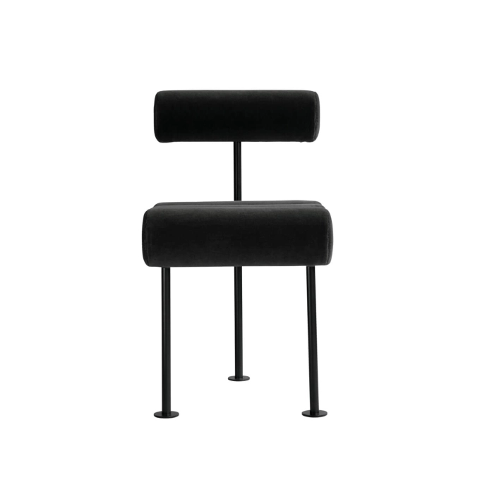 Dining Chair HIRO Peat/Black 101 COPENHAGEN