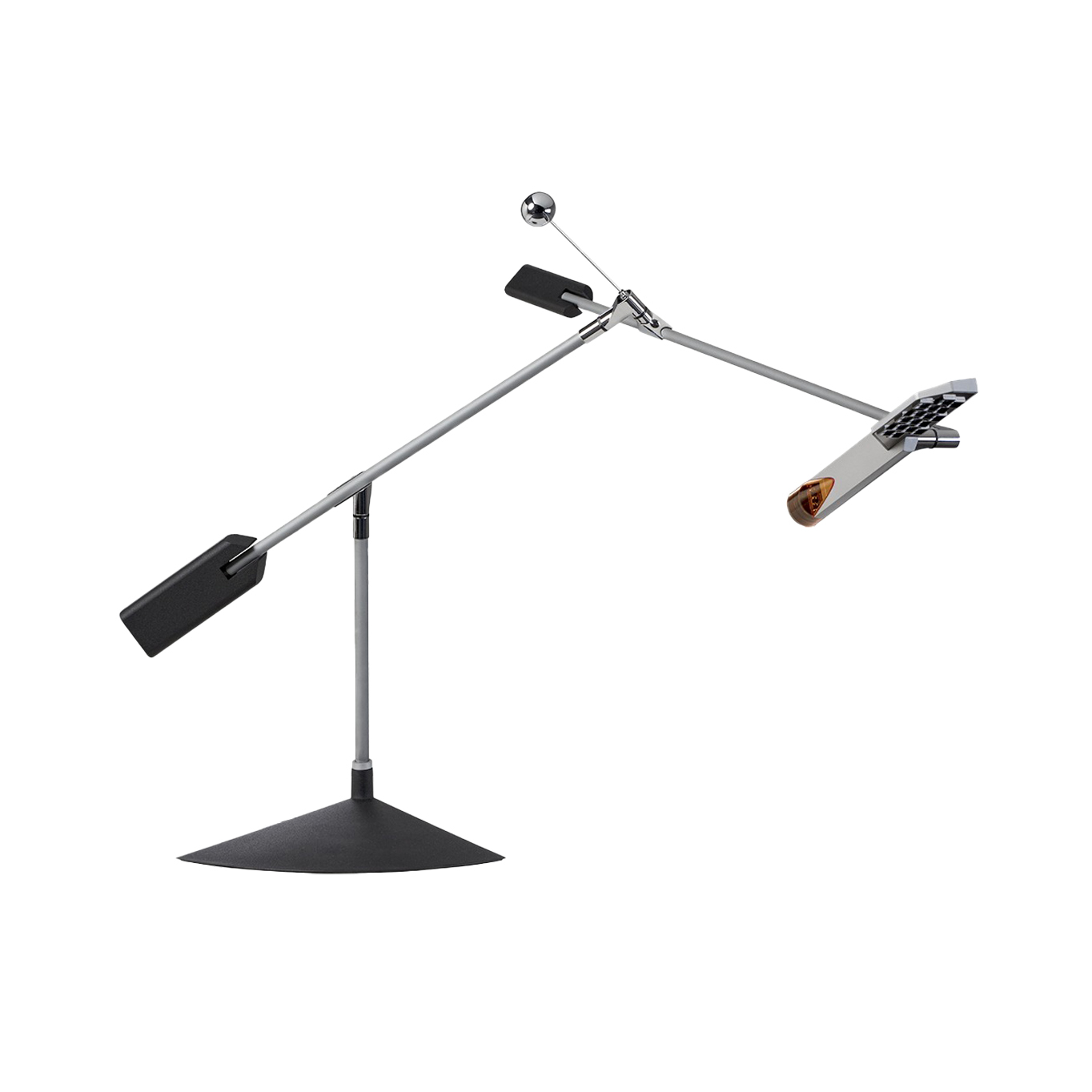 Lampe de bureau HALLEY Aluminium Anodisé STILNOVO