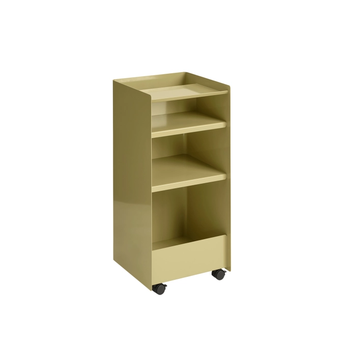Desserte FOLDED ouvert H 83,7 Beige-Vert foncé MUUTO