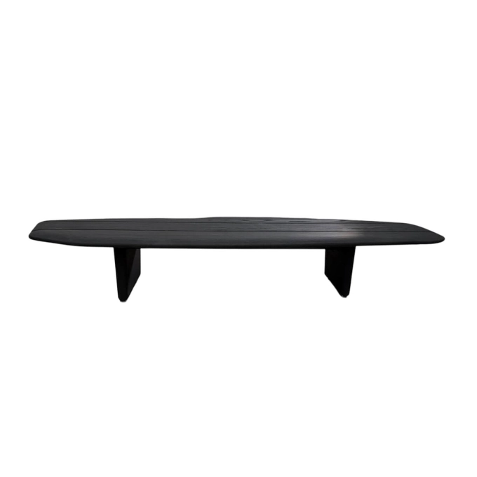 Table basse NAIROBI Noir Iroko BAXTER MADE IN ITALY