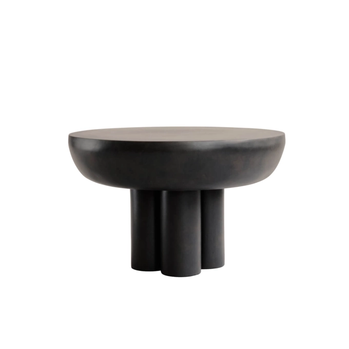 Coffee Table CROWN LOW Coffee fiber concrete 101 COPENHAGEN