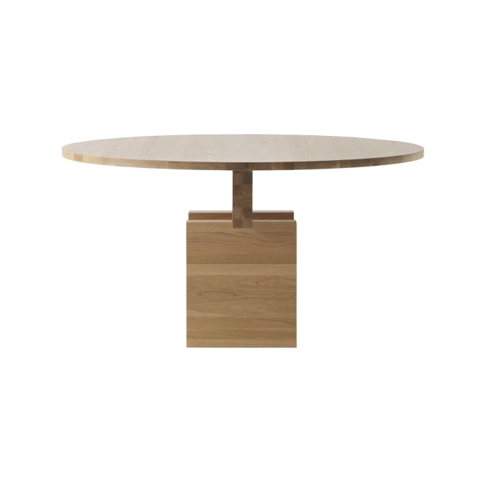 Dining Table PLANE Ø 120 Oak RESIDENT
