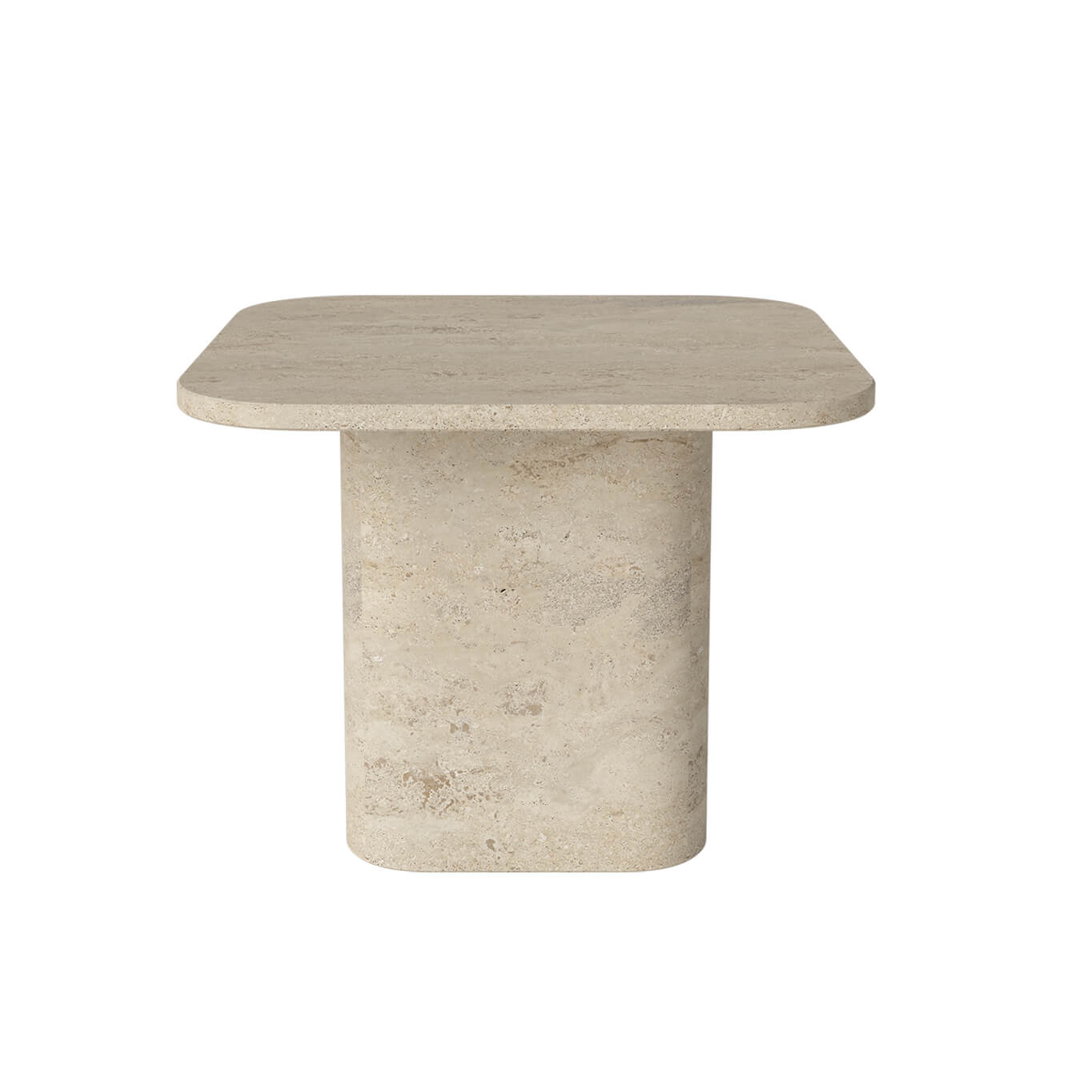 Coffee Table EIDA 55x55 Sand Travertine BOLIA