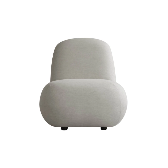 Easy chair TOE CHAIR FLAT Warm ash Sunproof 101 COPENHAGEN