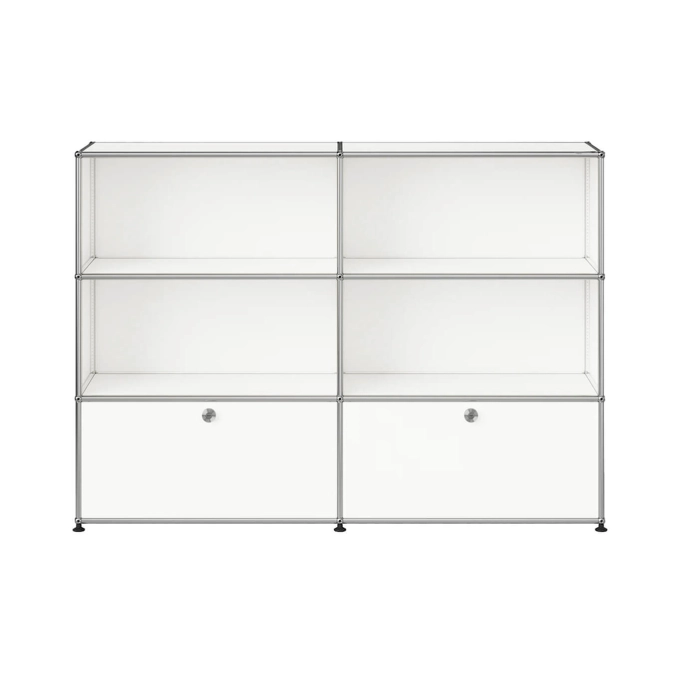 Storage Unit USM HALLER M65 Pure White USM HALLER