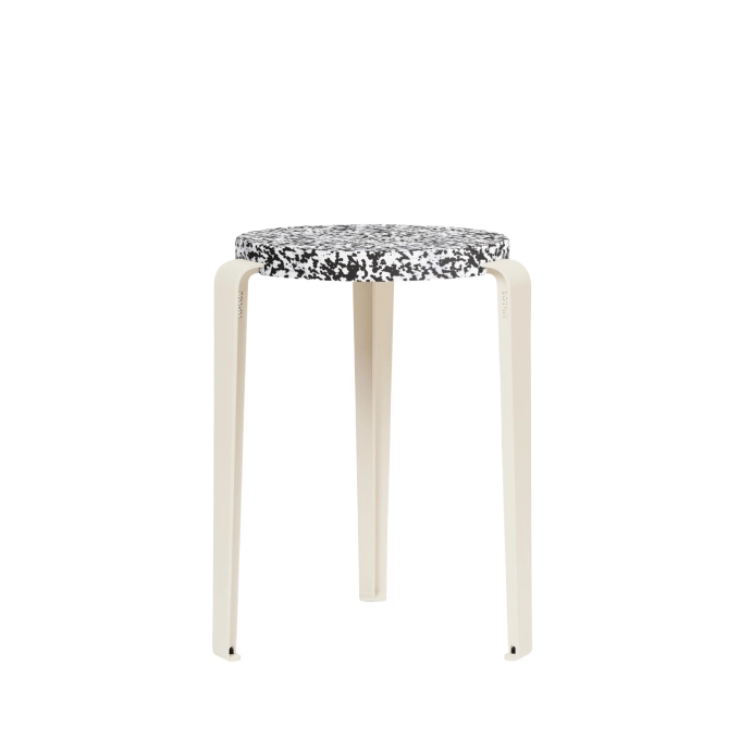Stool LOU Macchiato/Cream White TIPTOE