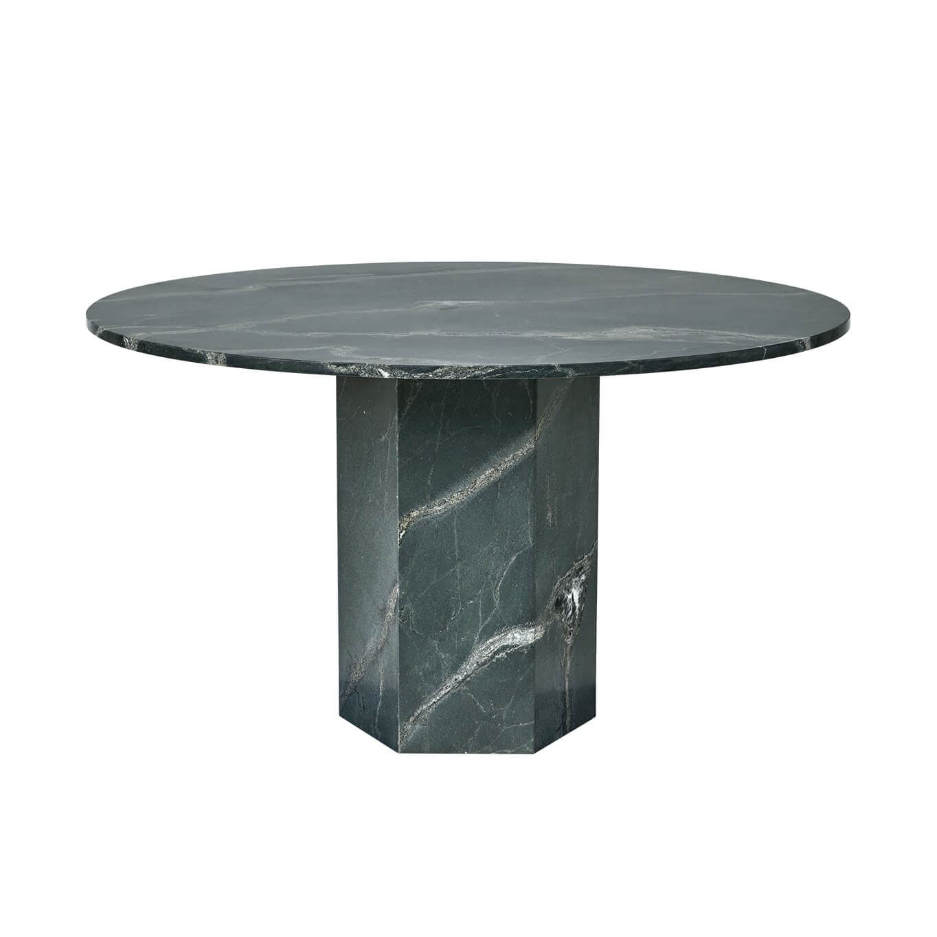 Table extérieure EPIC OUTDOOR Ronde Ø130 Vert botanique GUBI