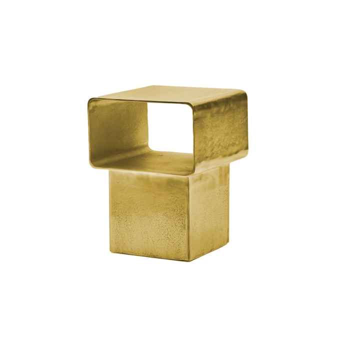 Table d'appoint guéridon KIRA 44 Gold GERVASONI