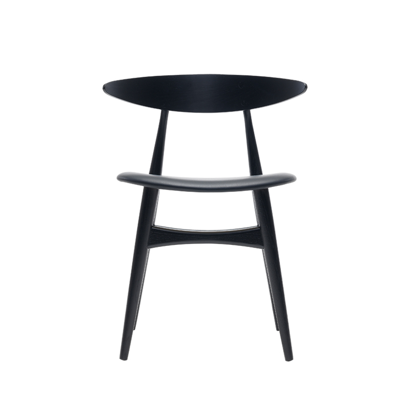 Chaise CH33P Chêne noir/ Thor 301 CARL HANSEN
