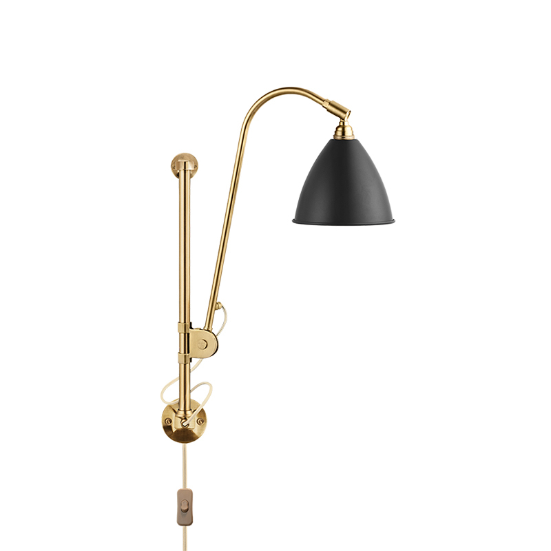Applique BESTLITE BL5 Laiton/ noir GUBI