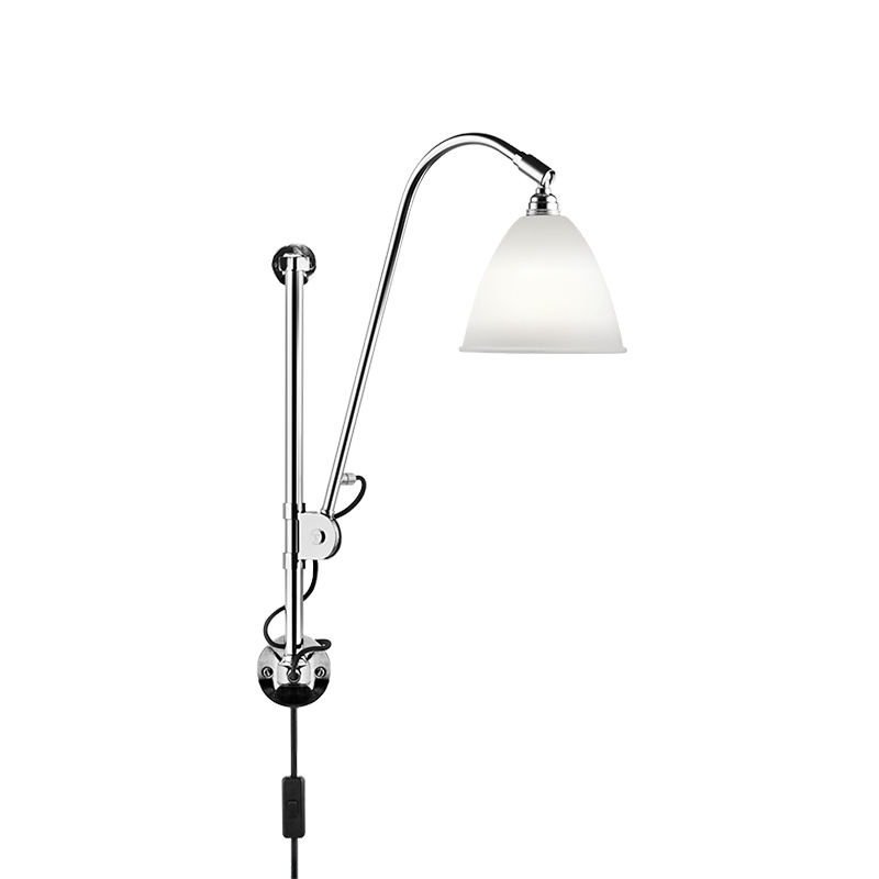 Applique BESTLITE BL5 Chrome/ porcelaine GUBI