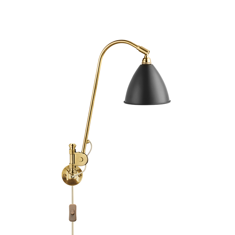 Applique BESTLITE BL6 Laiton/ noir GUBI