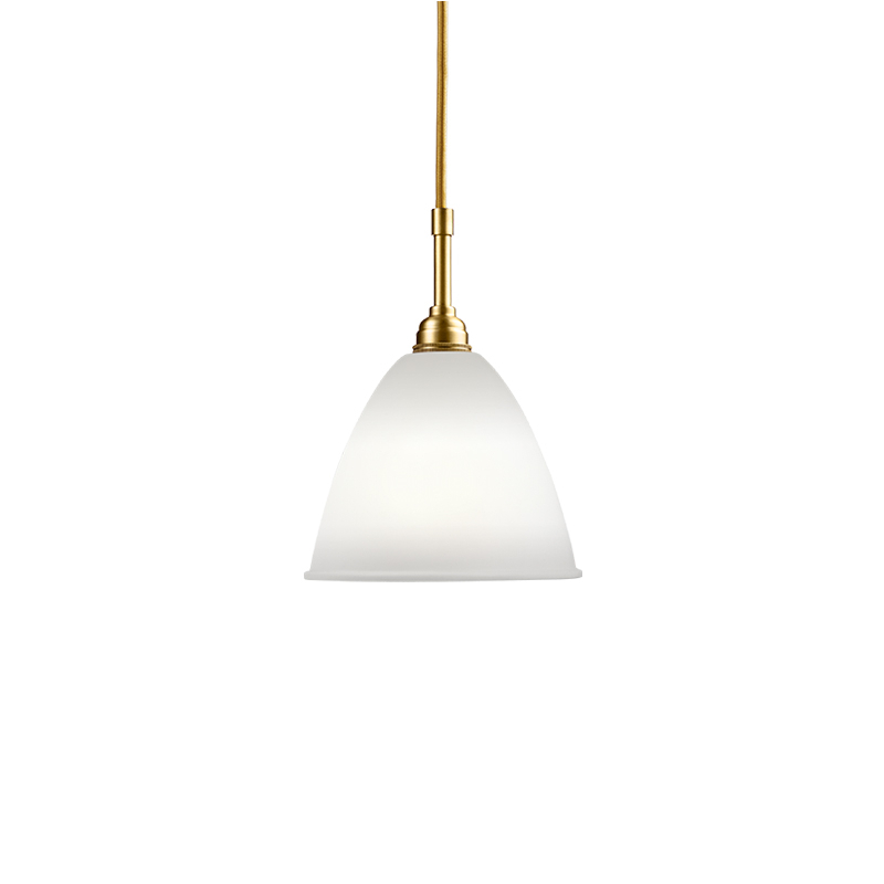 Suspension BESTLITE BL9 S Ø16 Laiton/ porcelaine GUBI