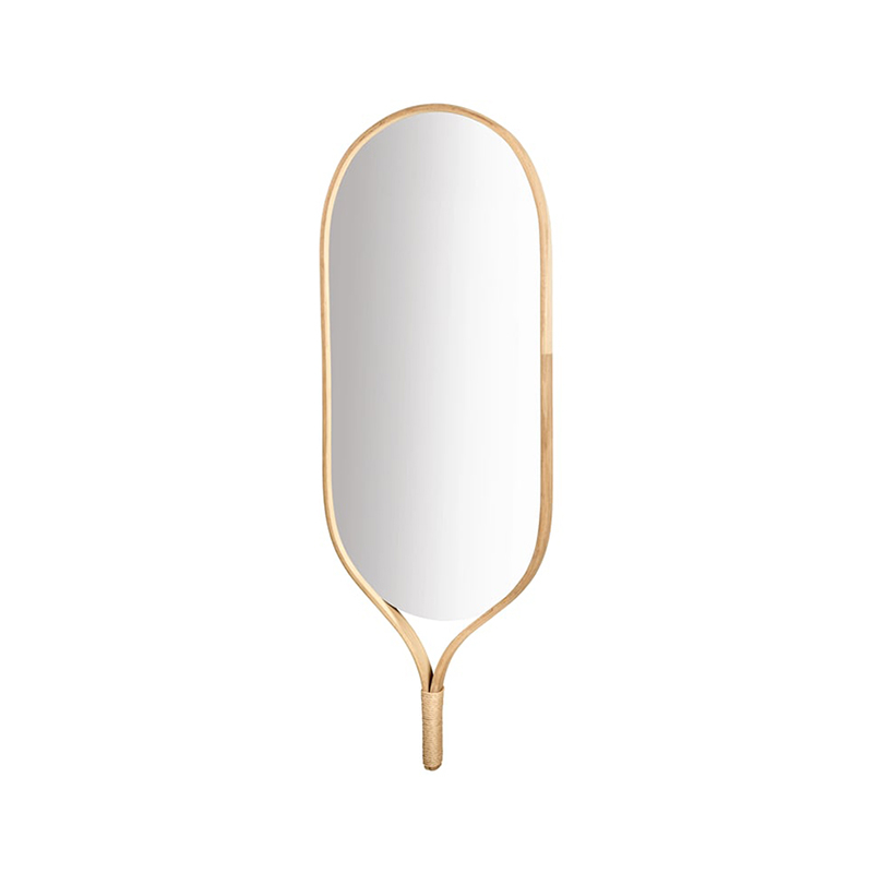 Miroir Miroir RACQUET H 140 Chêne savonné BOLIA
