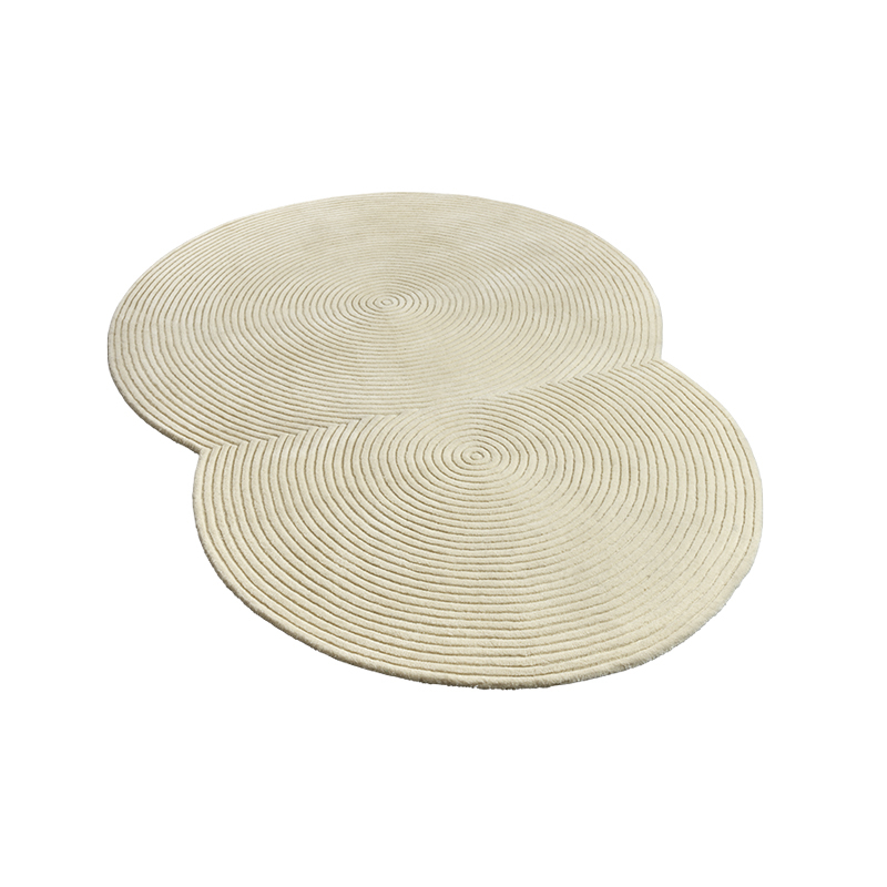 Tapis Tapis ZEN ROUNDED 175x240 Crème BOLIA