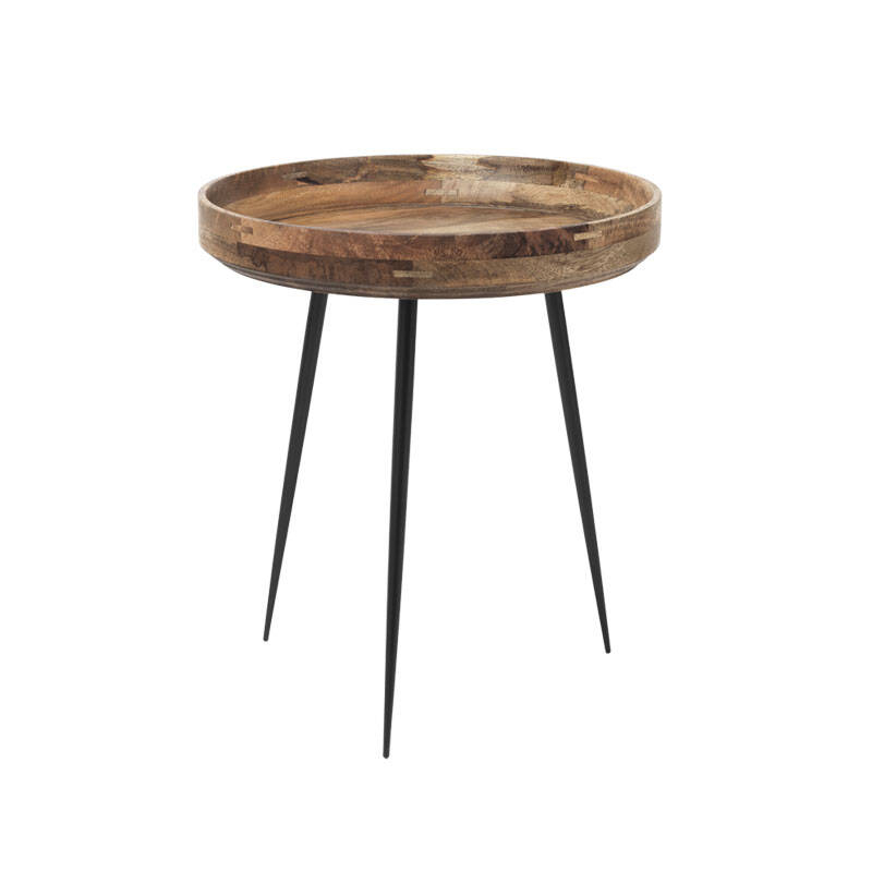Table d'appoint guéridon BOWL Medium Naturel MATER