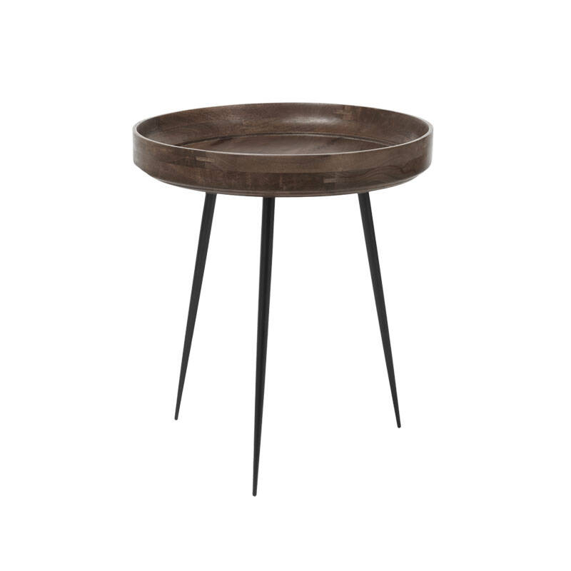 Table d'appoint guéridon BOWL Medium Sirka gris MATER