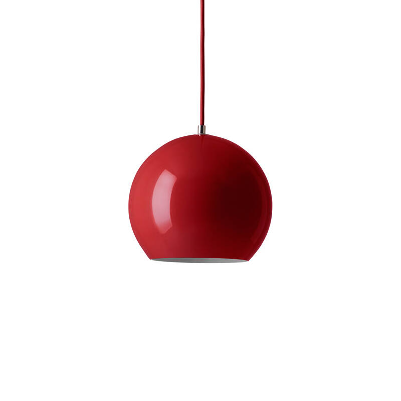 Suspension TOPAN VP6 Rouge vermillon AND TRADITION